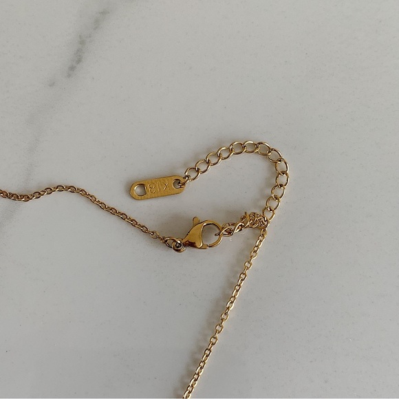 Polaris necklace, Polaris pendant necklace, coin pendant necklace - Picture 5 of 5